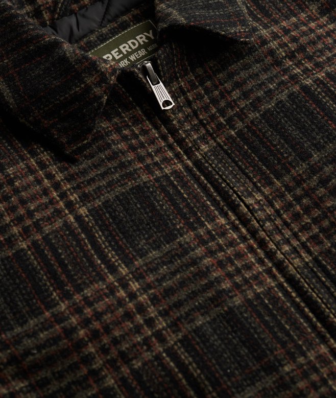 SUPERDRY - Checked Ranch Quilted Jacket