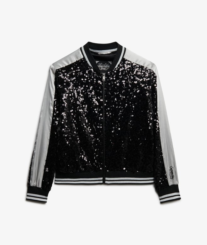 SUPERDRY - D3 Ovin Sequin Suikajan Jacket