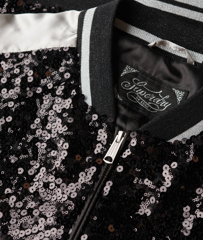 SUPERDRY - D3 Ovin Sequin Suikajan Jacket