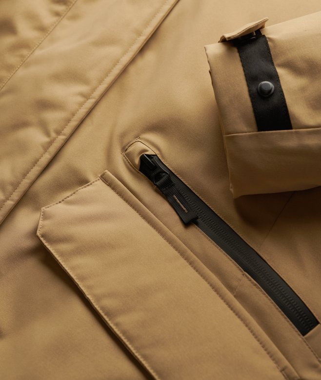 SUPERDRY - City Fishtail Padded Parka