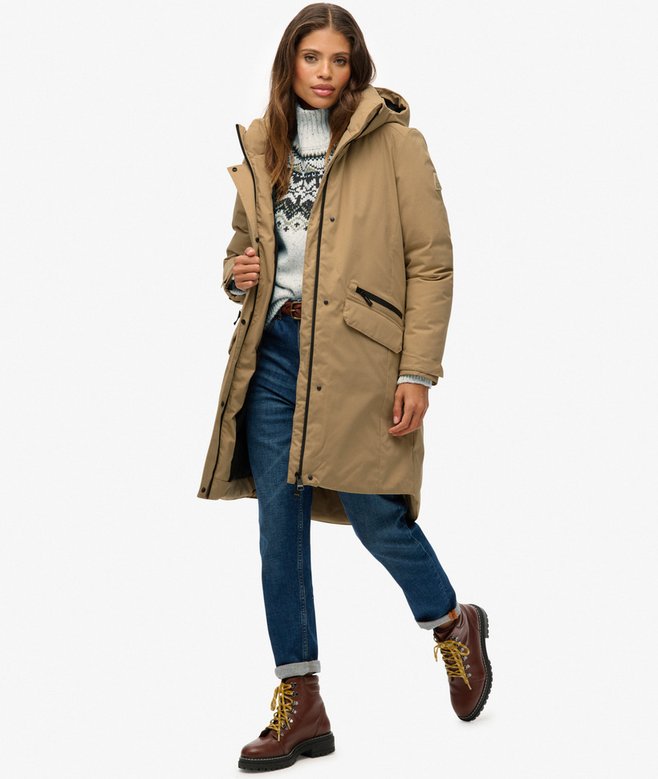SUPERDRY - City Fishtail Padded Parka