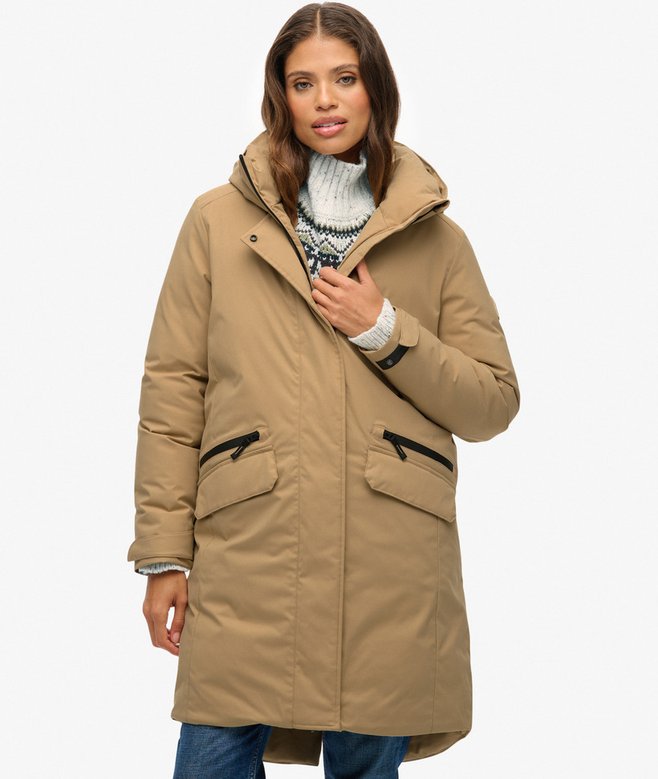 SUPERDRY - City Fishtail Padded Parka