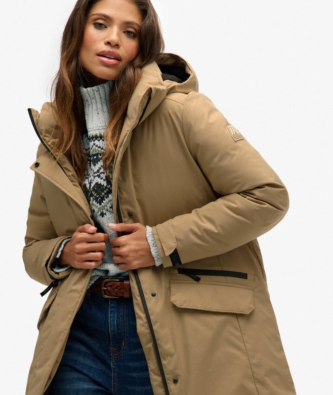 SUPERDRY - City Fishtail Padded Parka