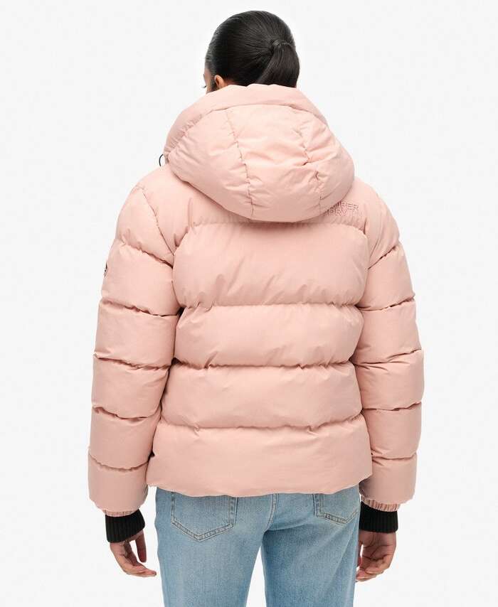 SUPERDRY - Hooded Sports Puffer Jacket