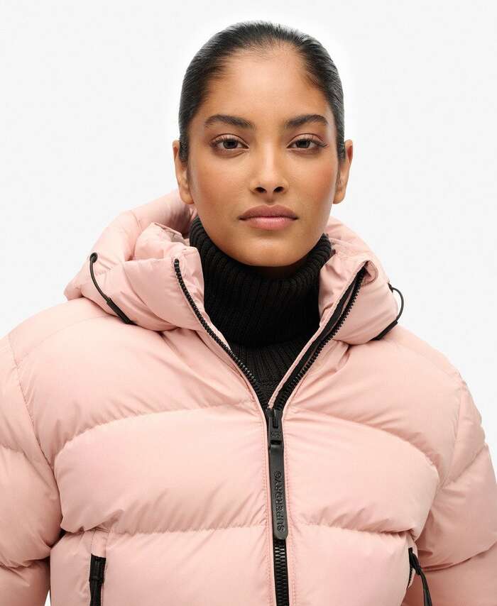 SUPERDRY - Hooded Sports Puffer Jacket