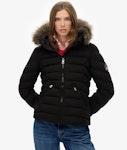 Fuji Faux Fur Hood Padded Jacket