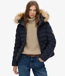 Fuji Faux Fur Hood Padded Jacket