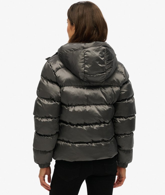 SUPERDRY - Hooded Luxe Sports Puffer