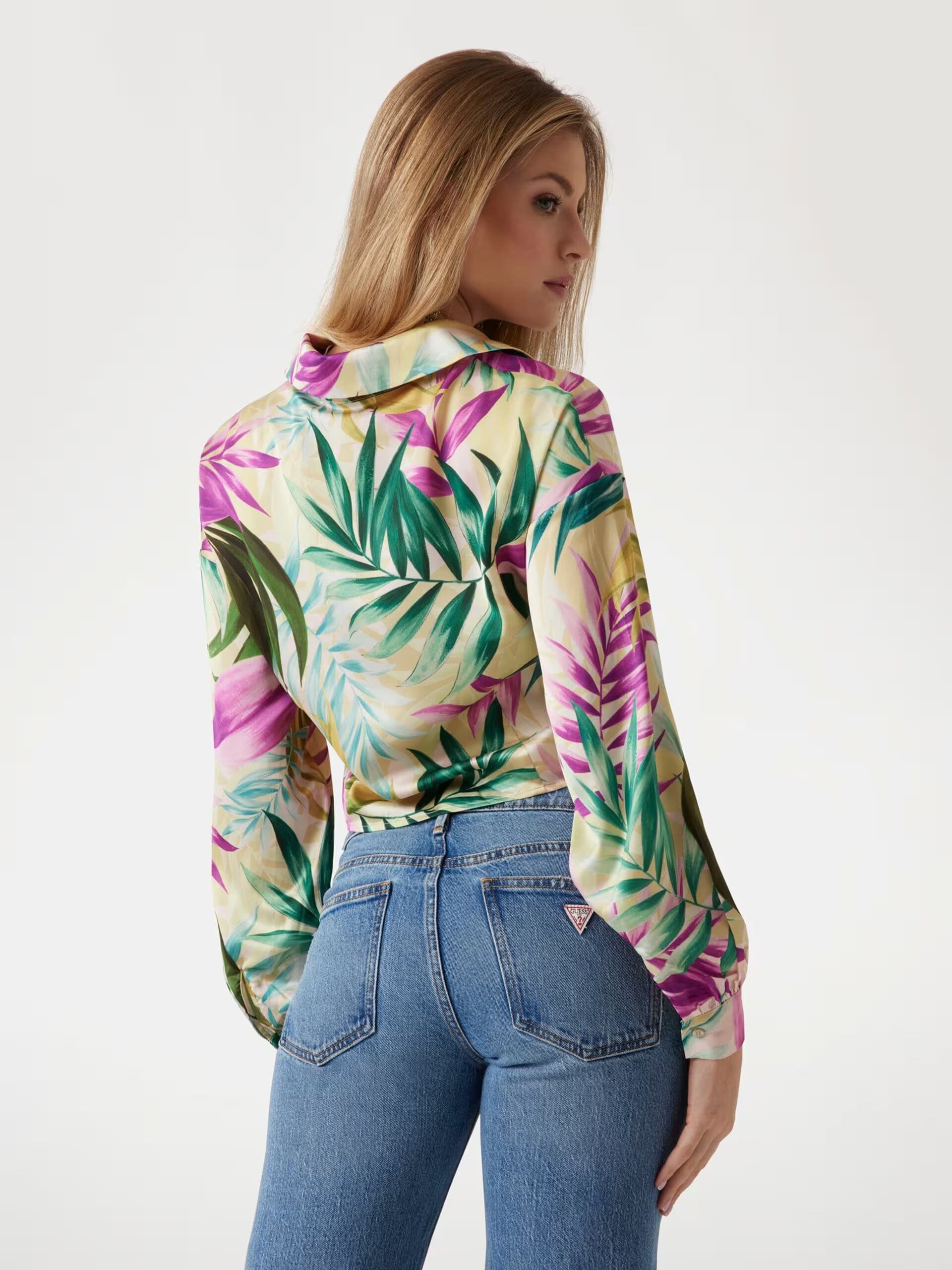 GUESS - New Ls Bowed Jun Shirt