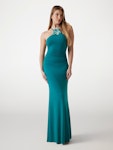 Desy 3D Flower Long Dress