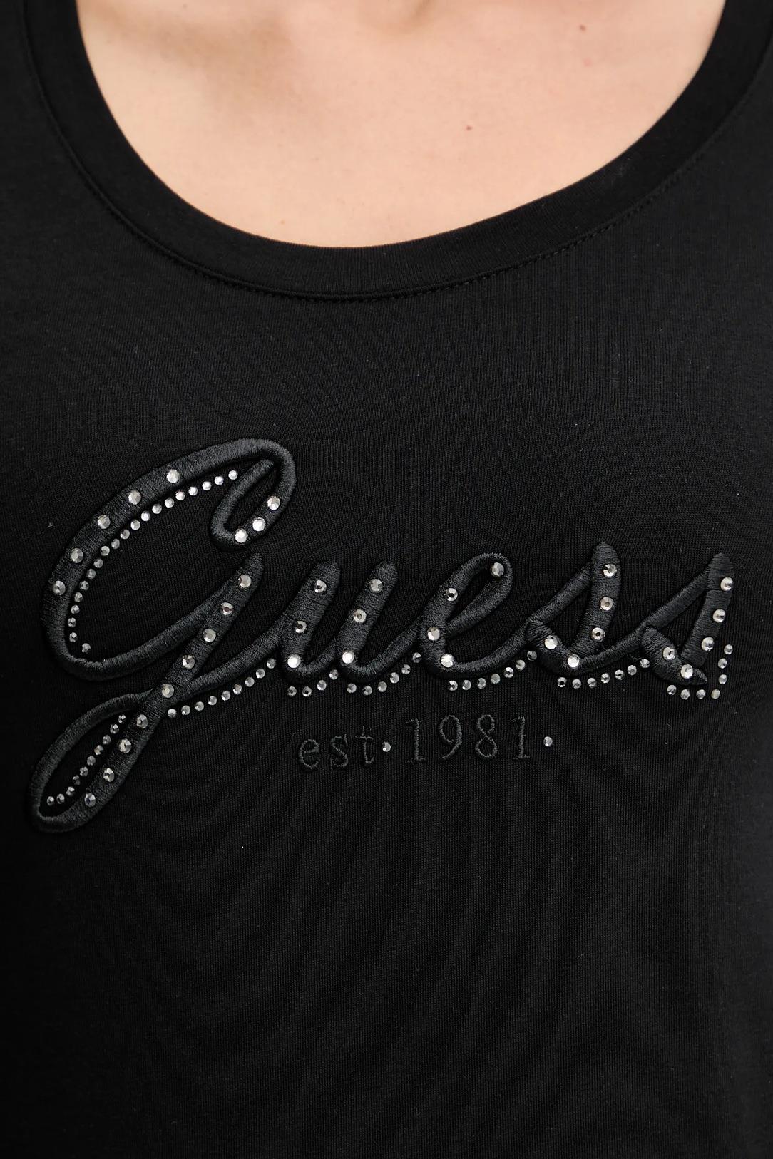 GUESS - Embro Script Logo Tee