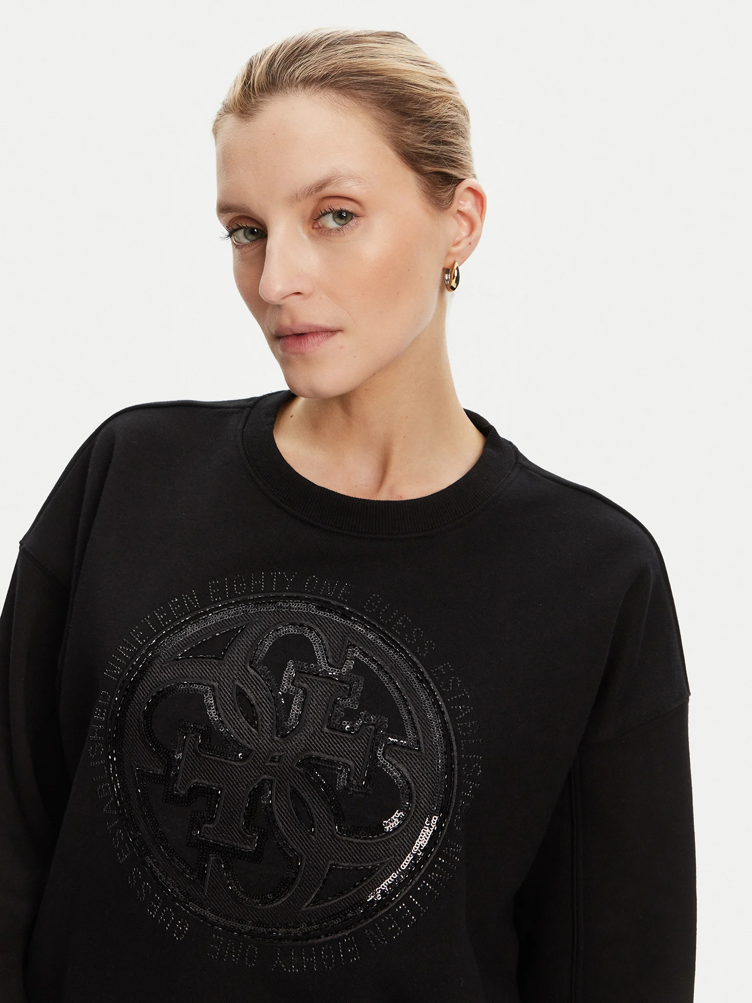 GUESS - 4G Logo Hotfix Sweatshirt