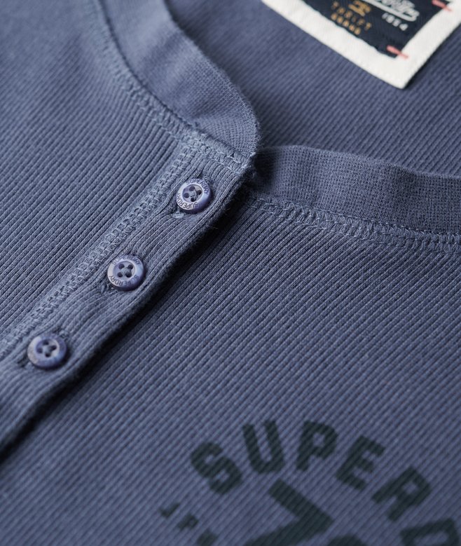 SUPERDRY - Athletic Button Down Ls Top