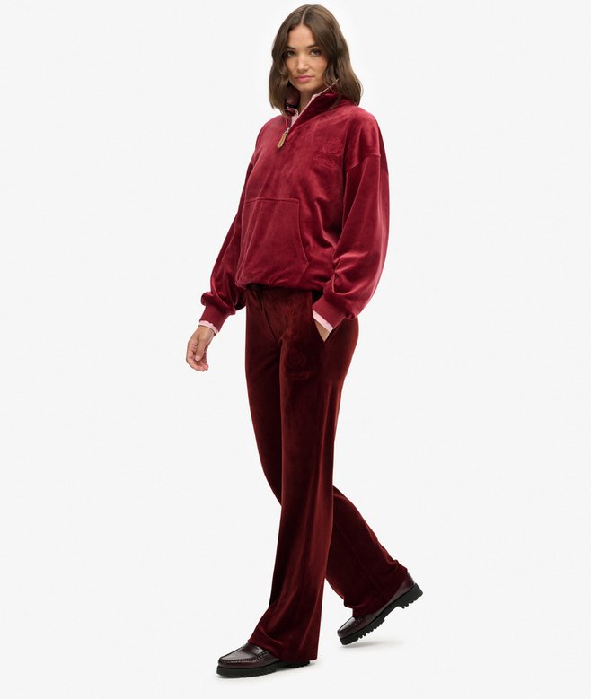 SUPERDRY - Country Club Velour Jogger