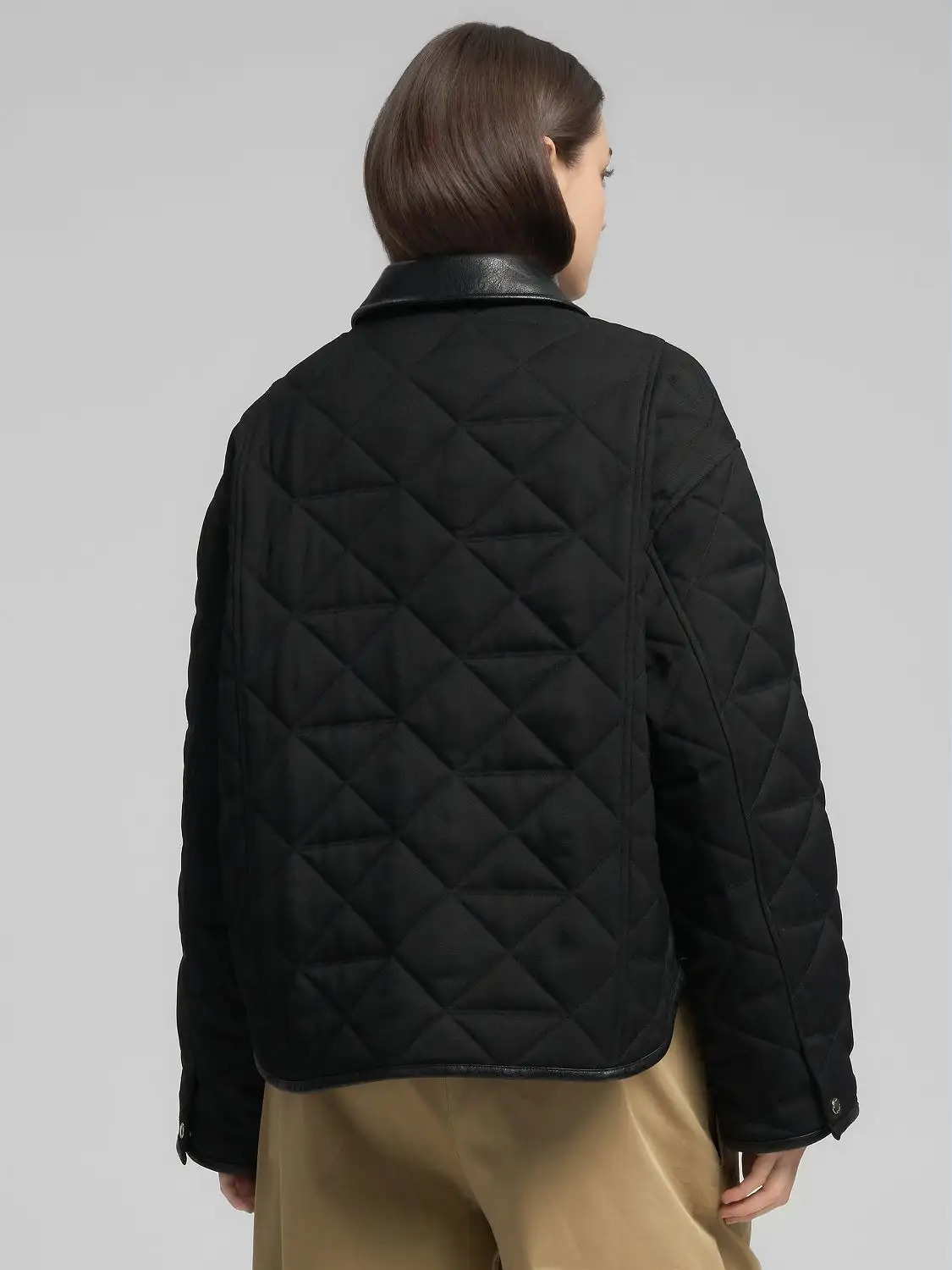 REPLAY - Cropped Quilted Jacket