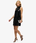 D3 Stud Sequin Mini Dress