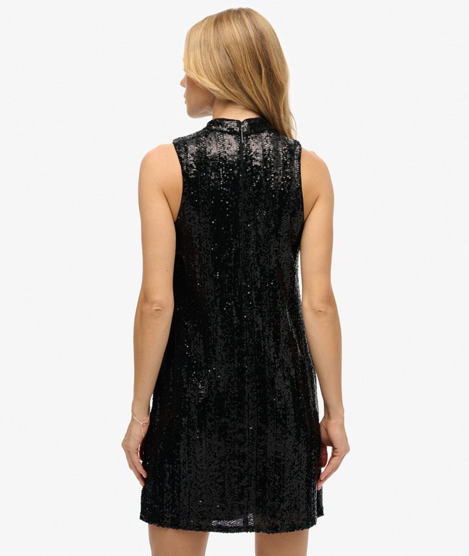 SUPERDRY - D3 Stud Sequin Mini Dress