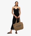 D2 Raffia City Tote
