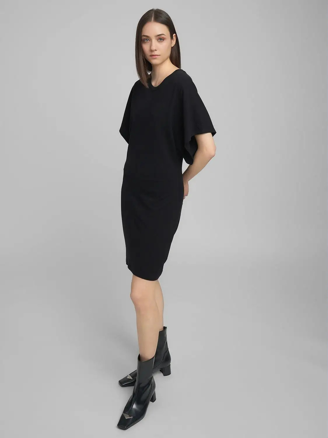 REPLAY - Short Cotton Pique Dress