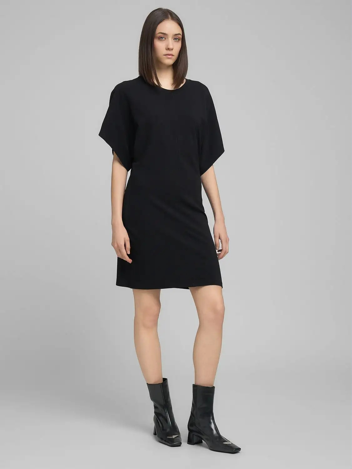 REPLAY - Short Cotton Pique Dress
