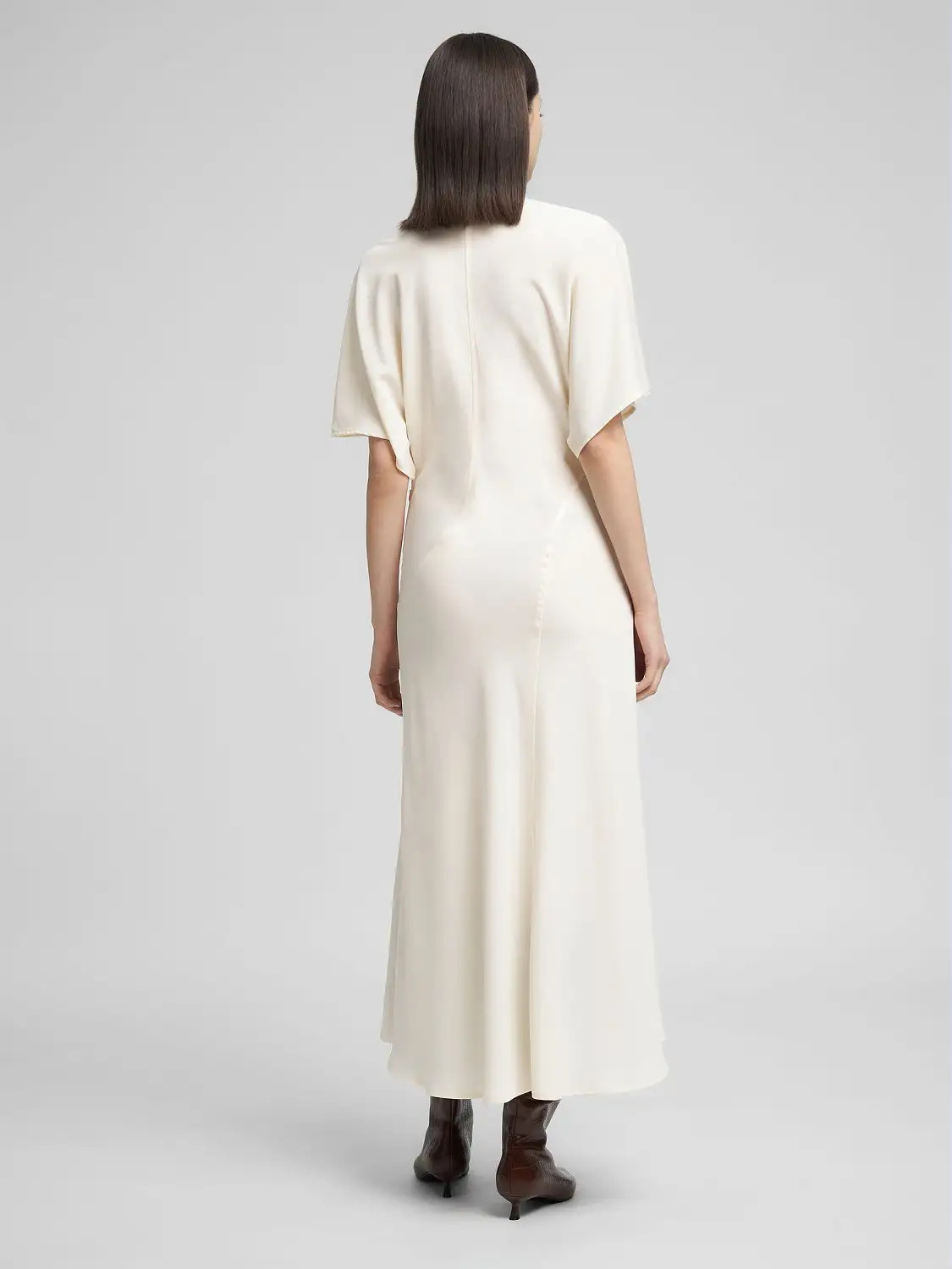 REPLAY - Poly Satin Midi Dress