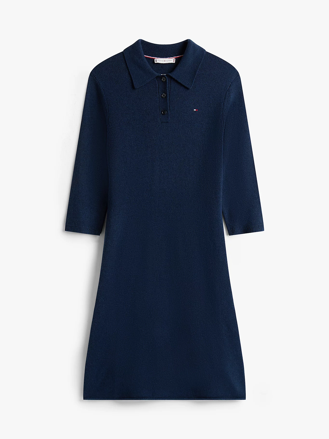 TOMMY HILFIGER - Soft Wool Polo Dress