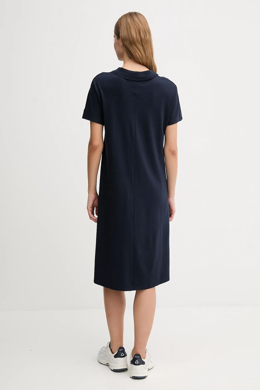 TOMMY HILFIGER - Lyocell Tipping Short Polo Dress