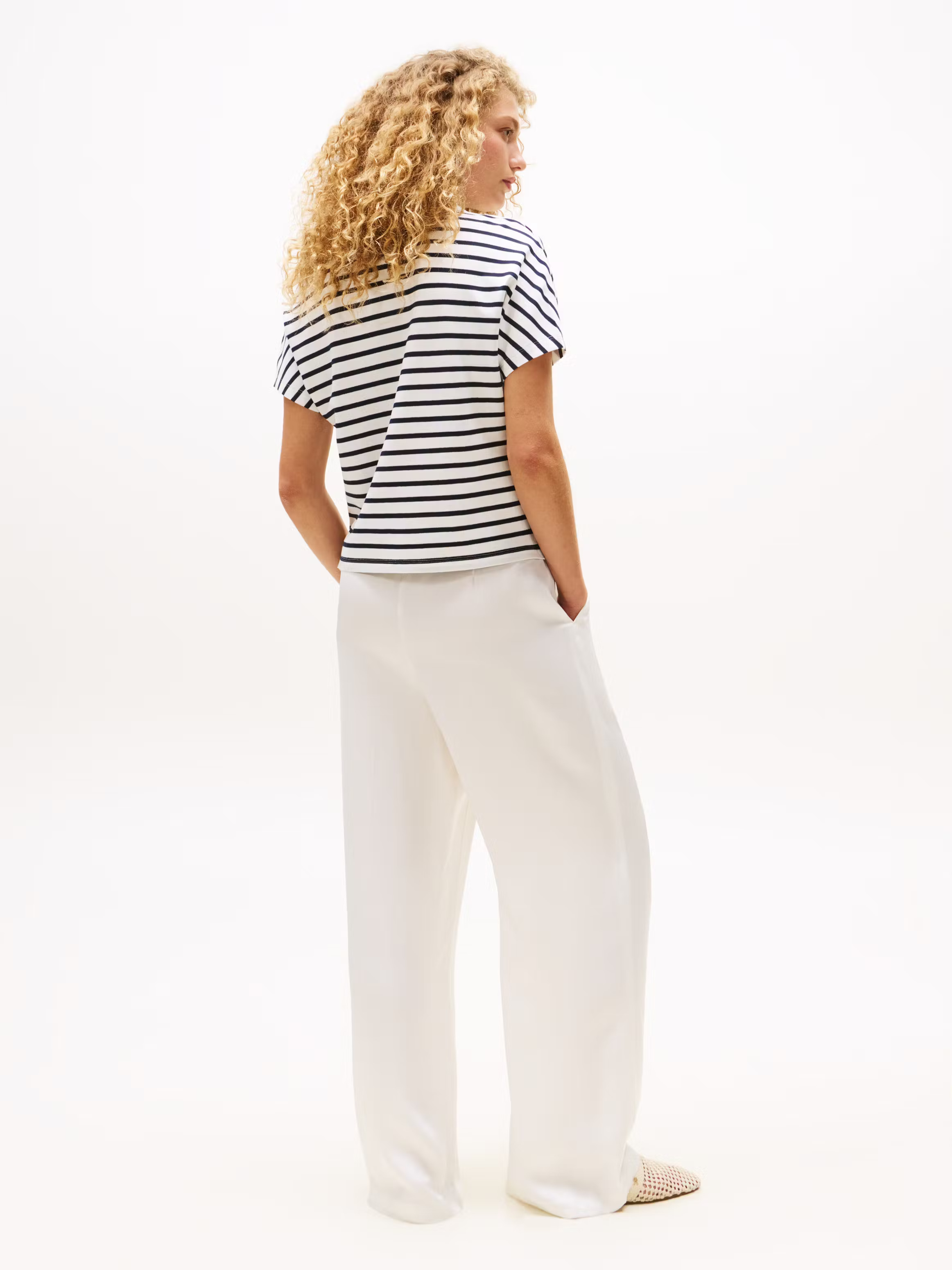 TOMMY HILFIGER - Lyocell Tipping Open Polo