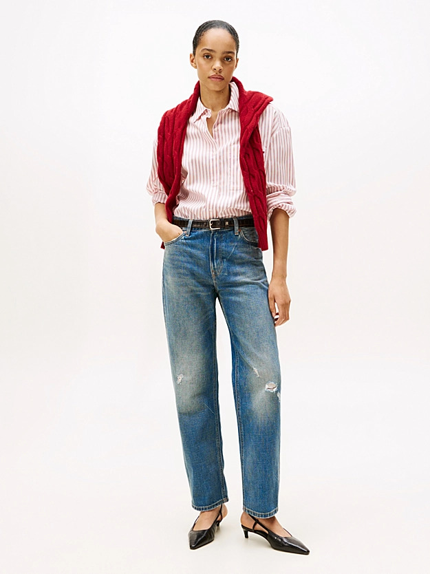 TOMMY HILFIGER - Relaxed Fit Wide Sleeve Shirt