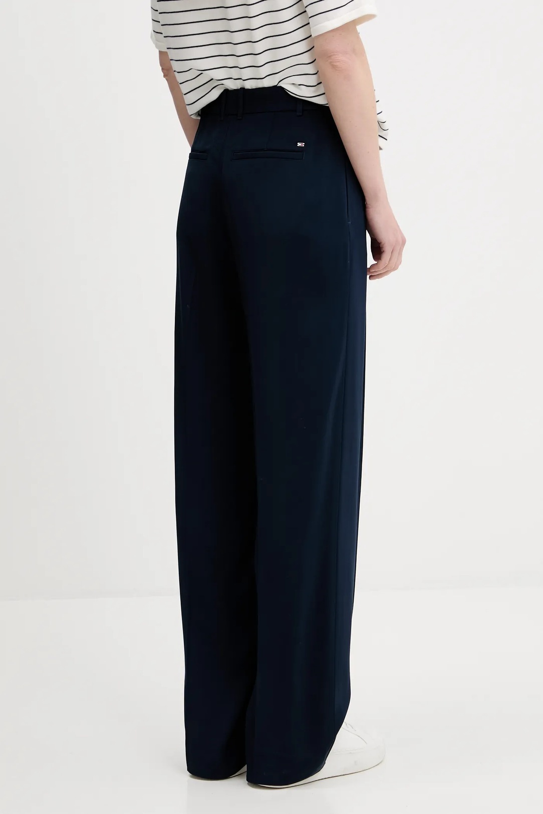 TOMMY HILFIGER - Twill Relaxed Straight Pants