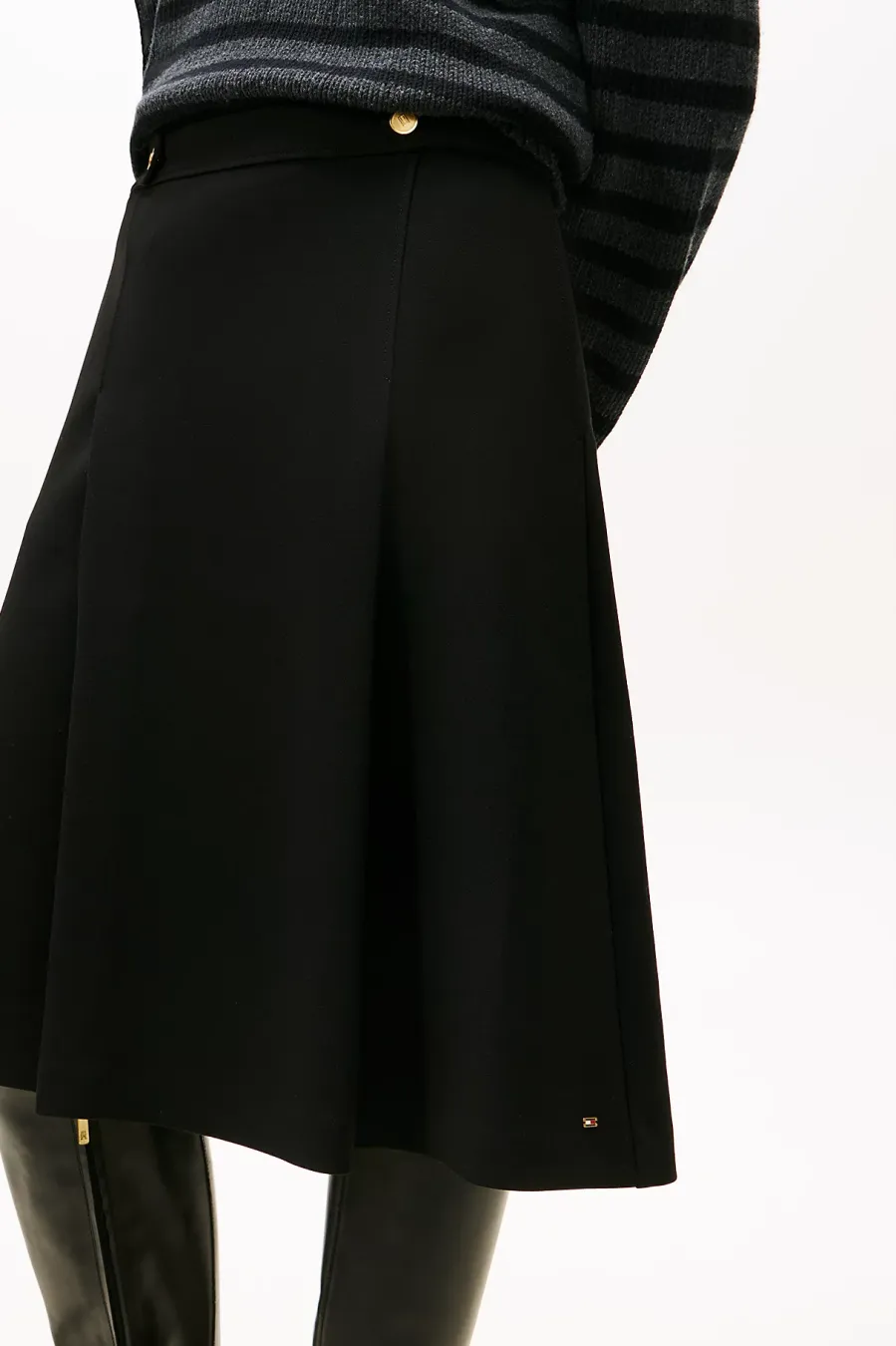 TOMMY HILFIGER - Punto Knee Skirt