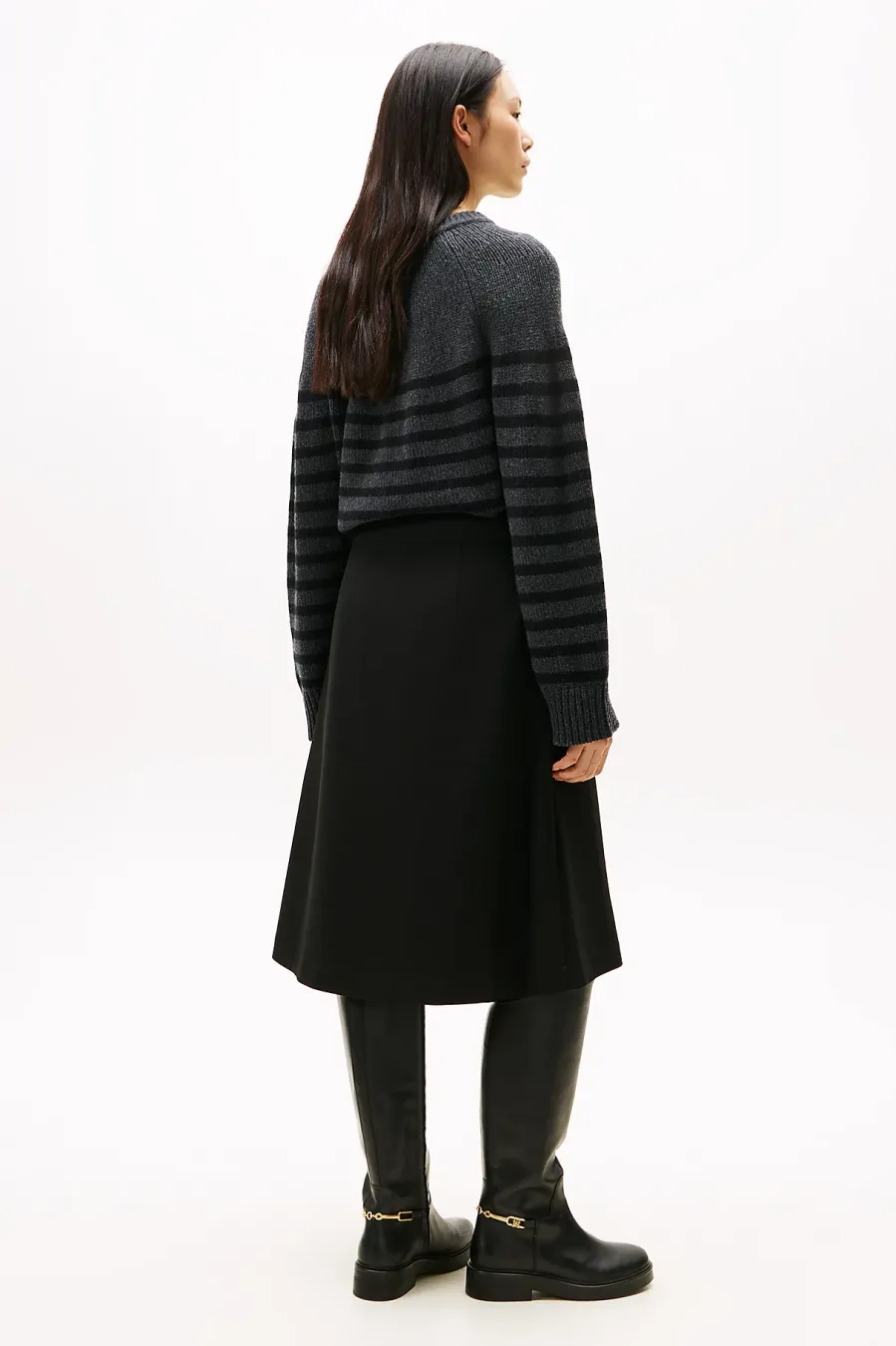 TOMMY HILFIGER - Punto Knee Skirt