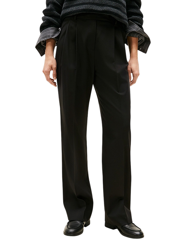 TOMMY HILFIGER - Timeless Wool Relaxed Pant