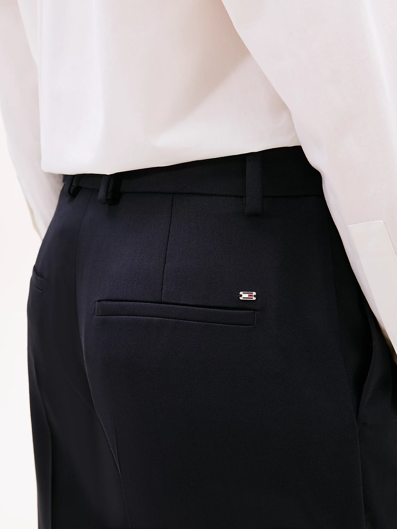 TOMMY HILFIGER - Timeless Wool Relaxed Pant