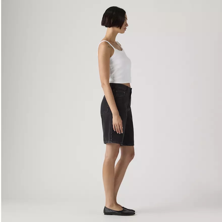 LEVI'S - Baggy Dad Jort Blacks