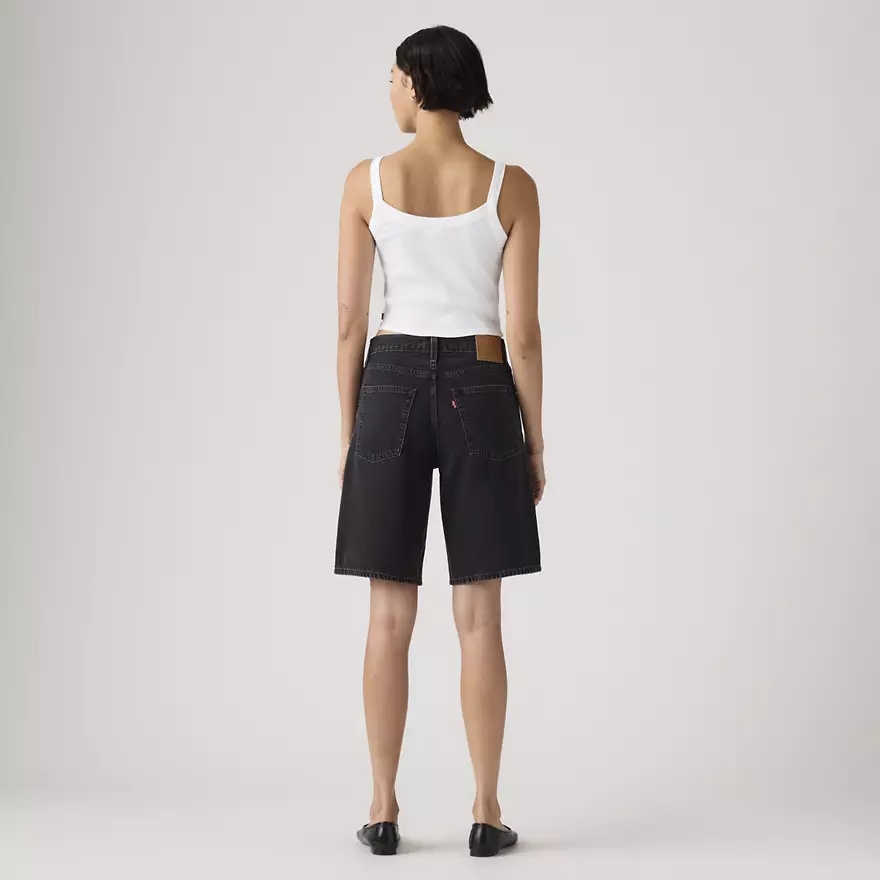 LEVI'S - Baggy Dad Jort Blacks