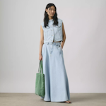 XL Skirt Light Indigo