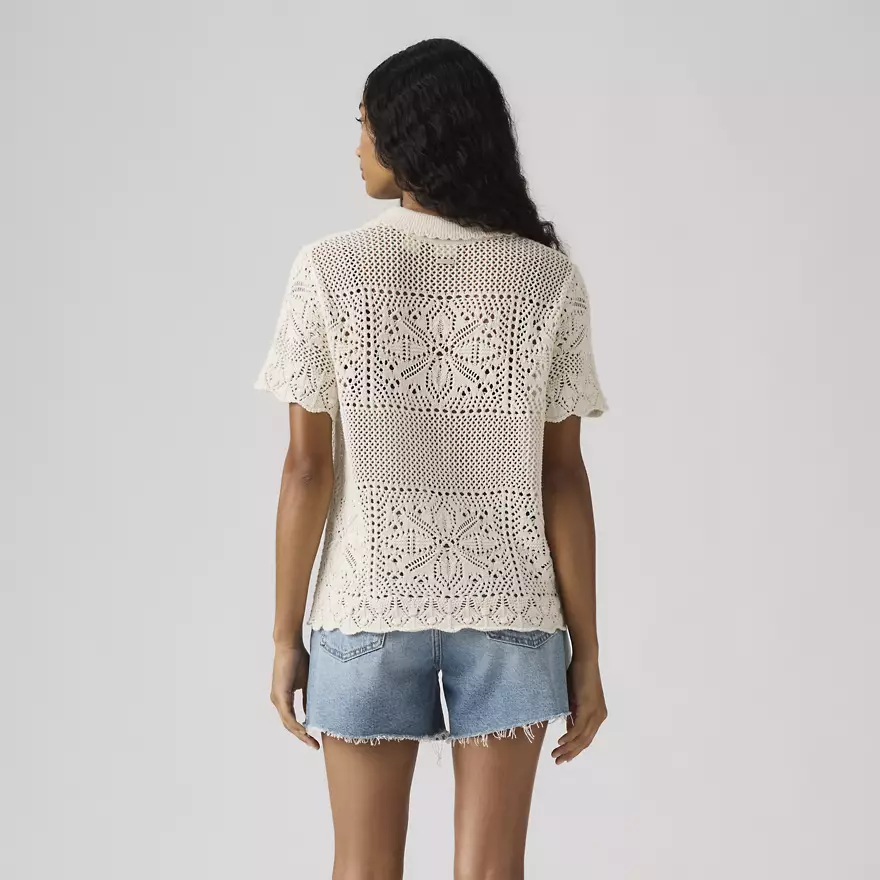 LEVI'S - Susanna Floral Crochet Shirt