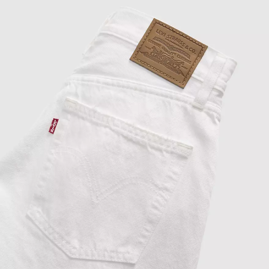 LEVI'S - Ribcage A-Line Short Whites