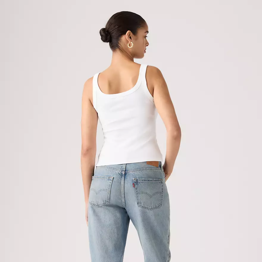 LEVI'S - Essential Ribbed Tank Whites