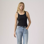 Essential Ribbed Tank Blacks