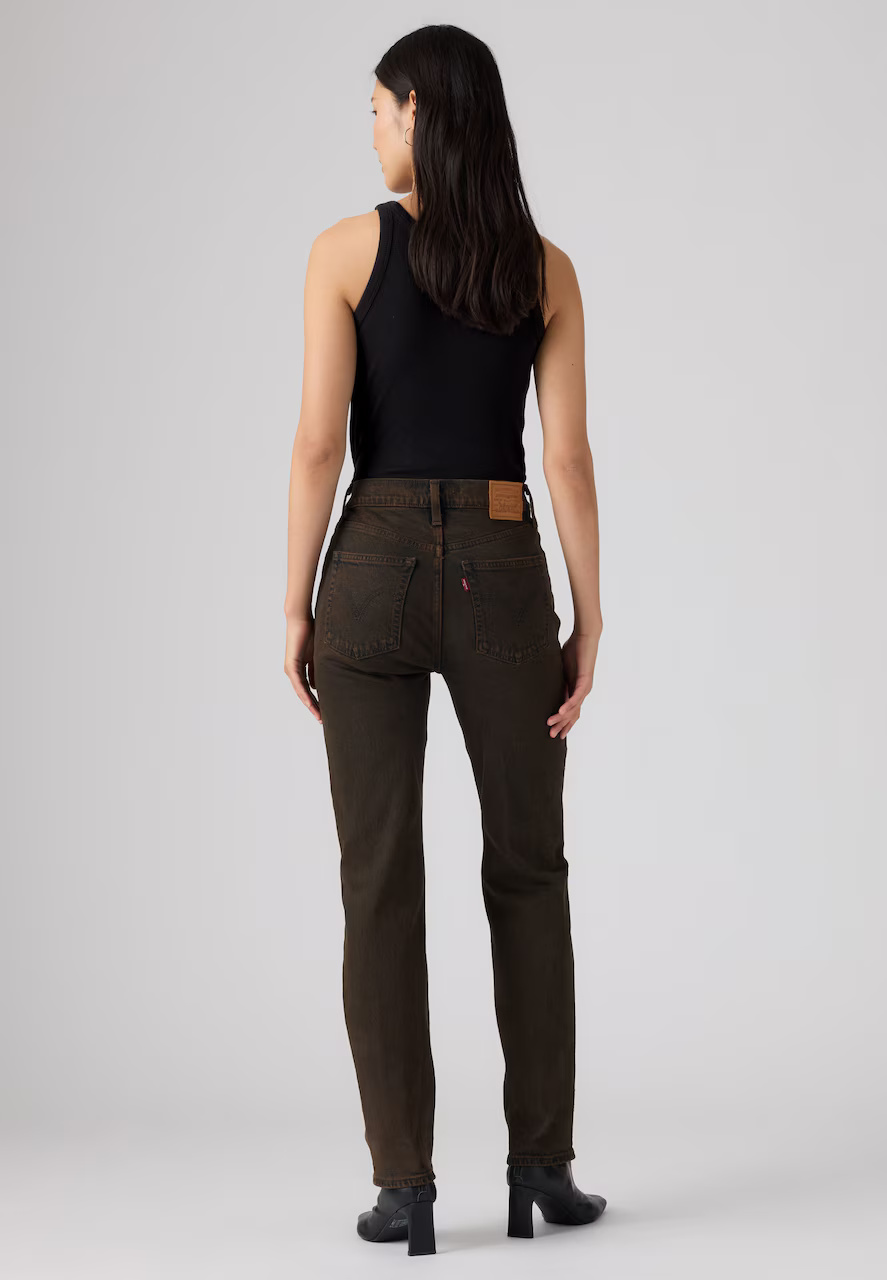 LEVI'S - Ribcage Slim Browns