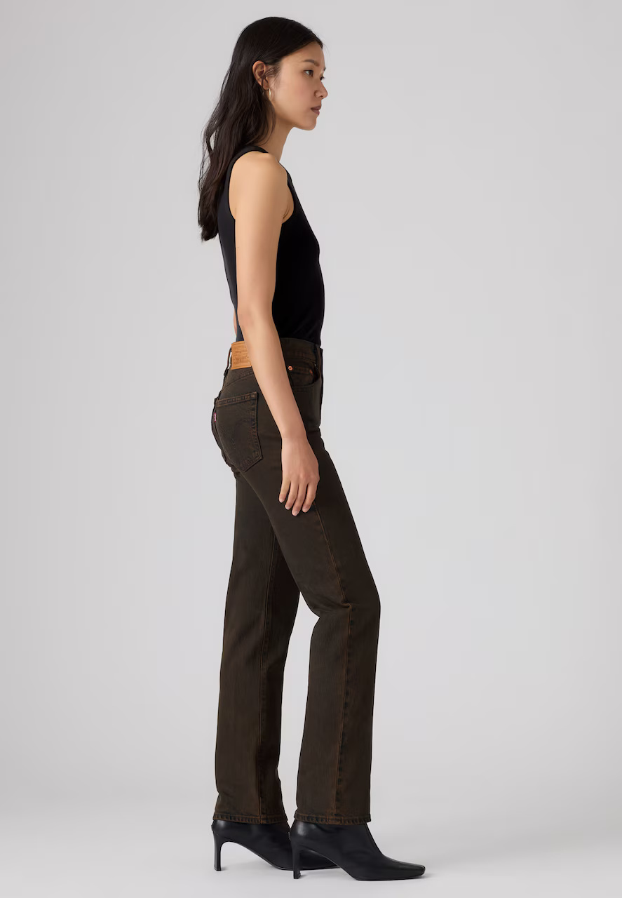 LEVI'S - Ribcage Slim Browns