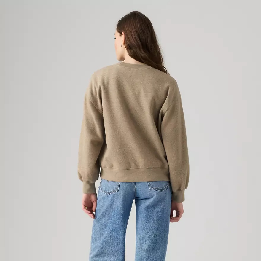 LEVI'S - Everyday Crew Sweatshirt Browns