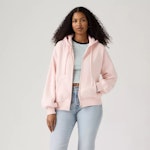 Everyday Full Zip Hoodie Sweatshirt Pinks