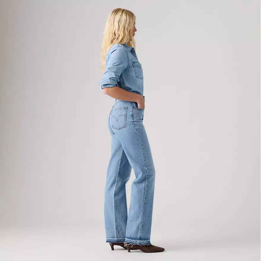 LEVI'S - Ribcage Full-Length Recrafted Jeans