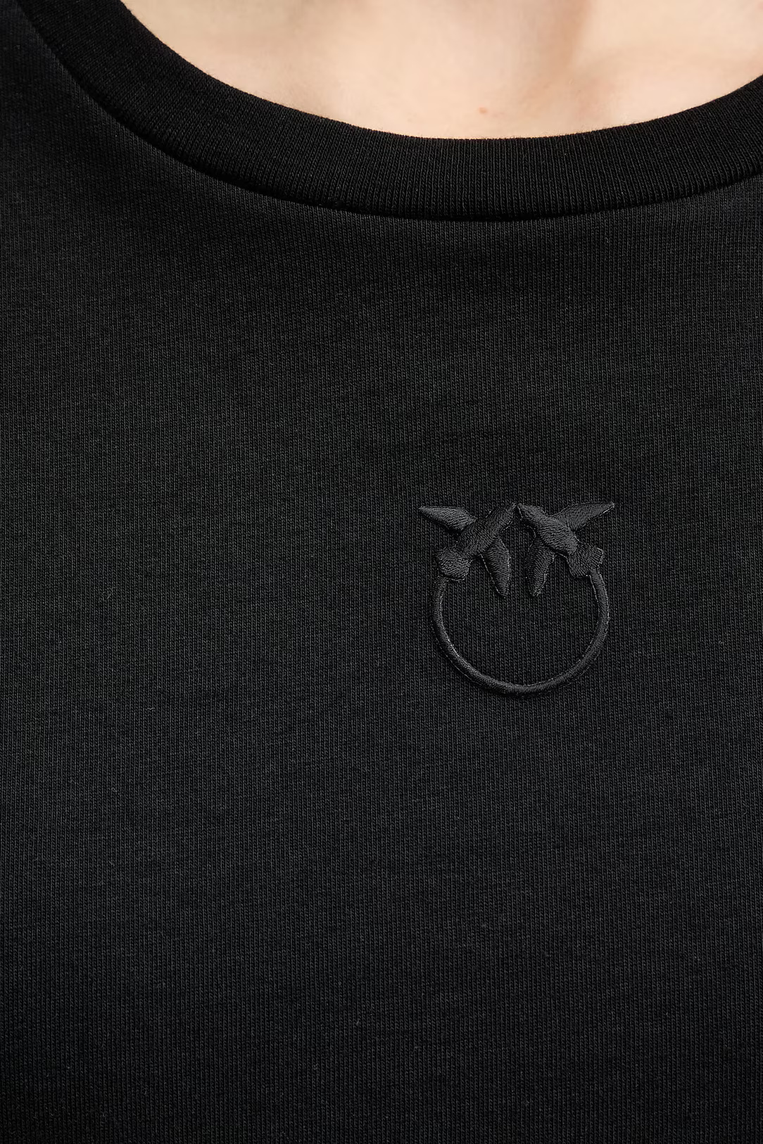 PINKO - Jersey Tshirt W Embroidered Logo