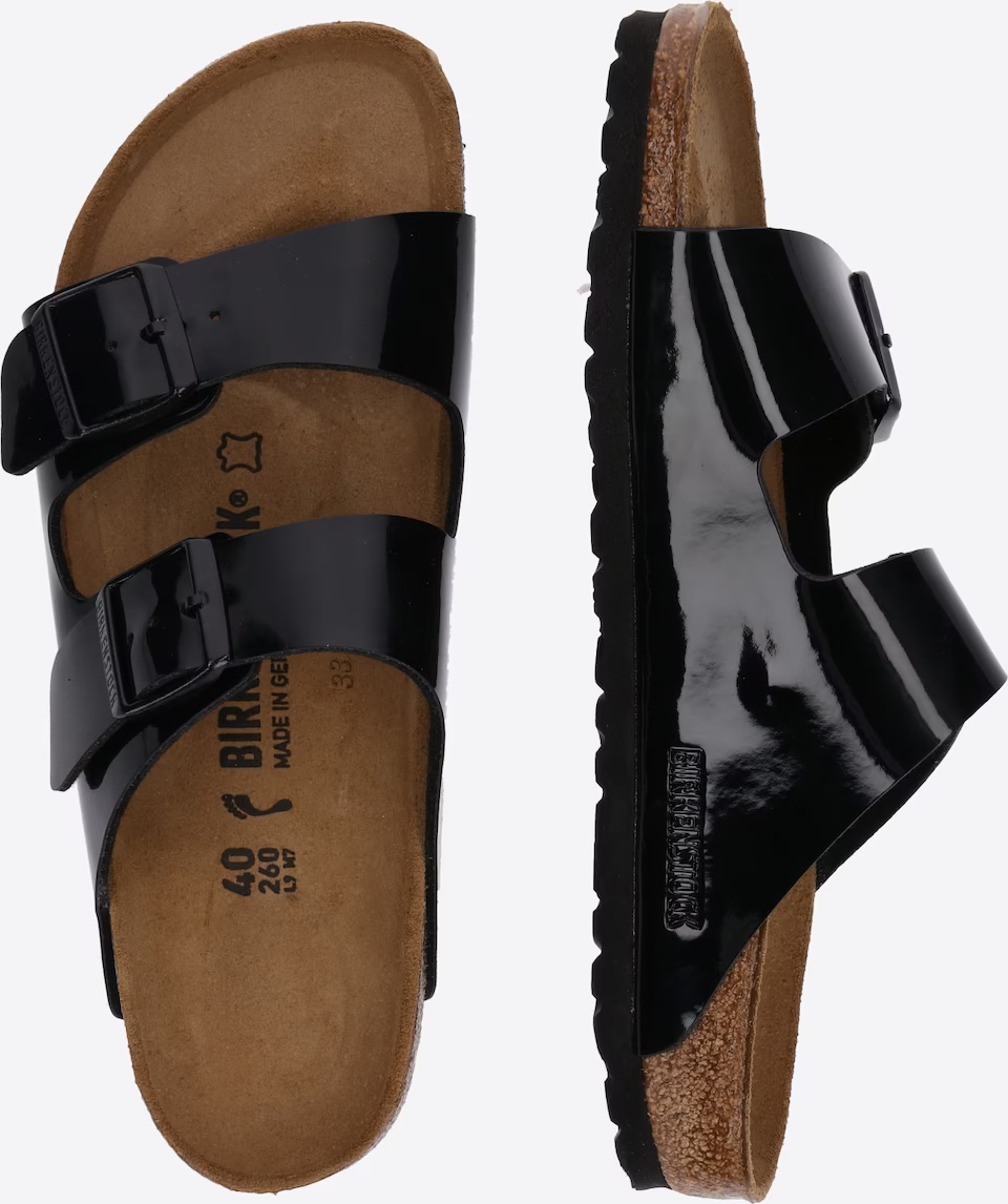 BIRKENSTOCK - Arizona Patent Black