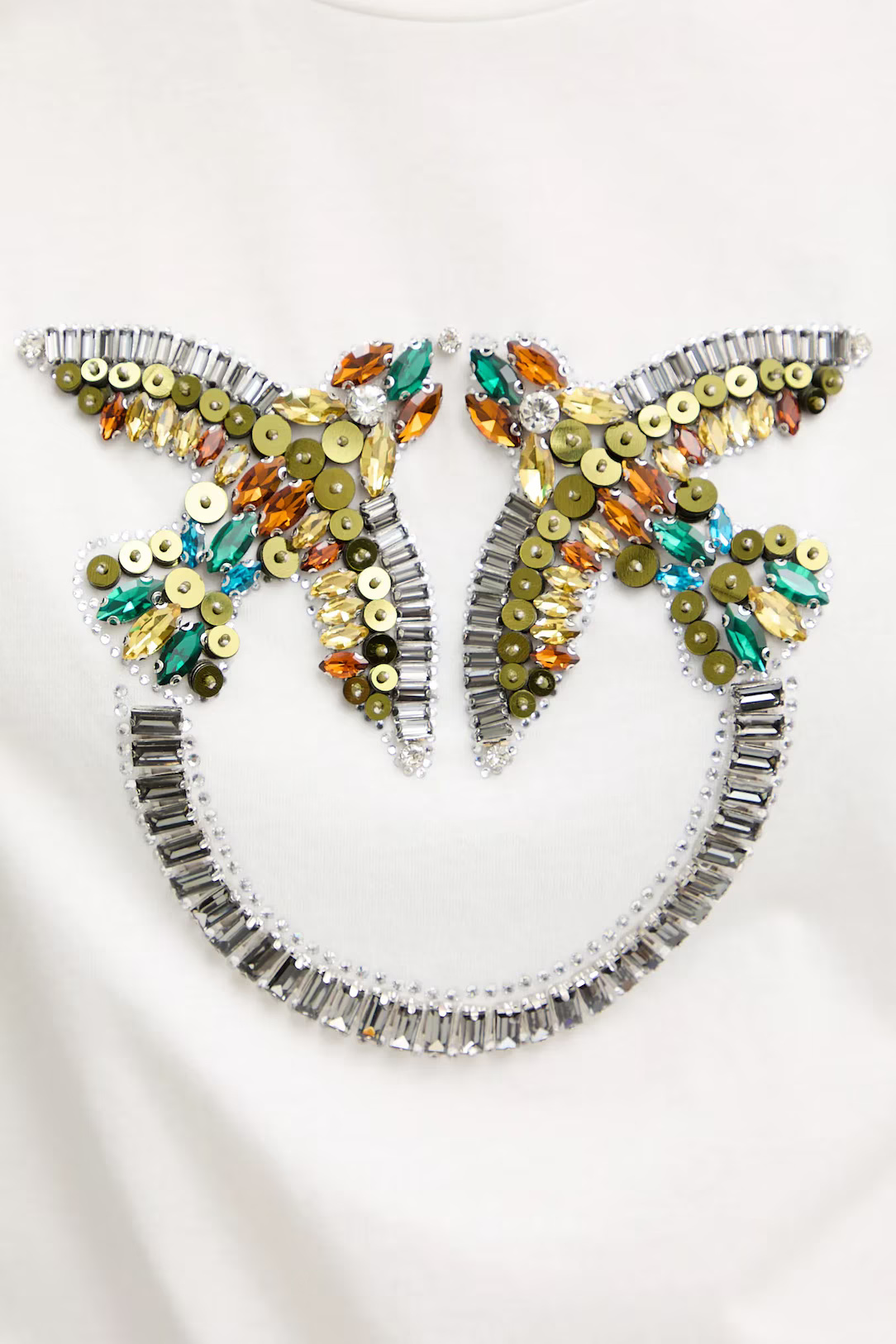 PINKO - Quentin T-Shirt Jersey Ricamo