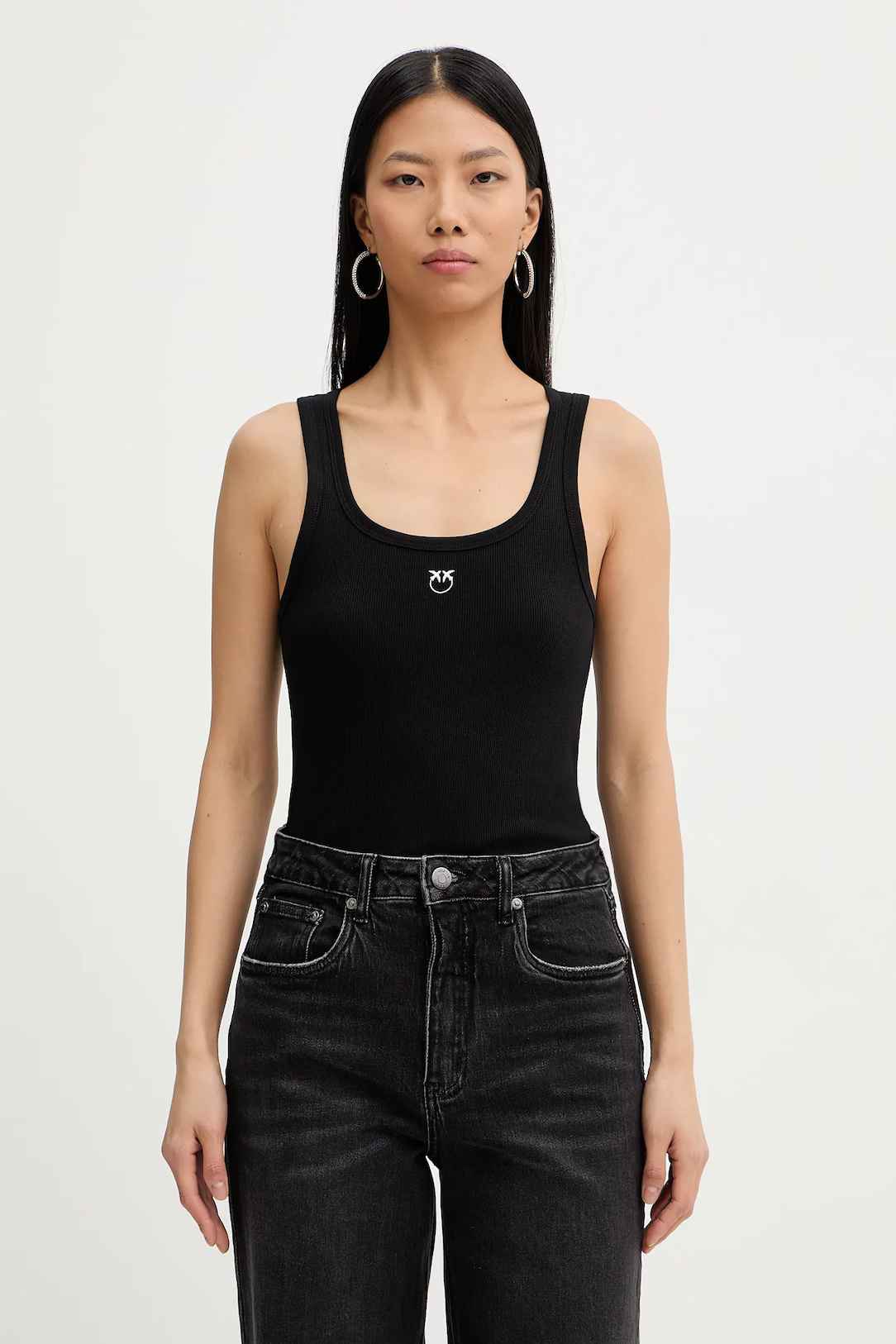 PINKO - Tank Top With Logo